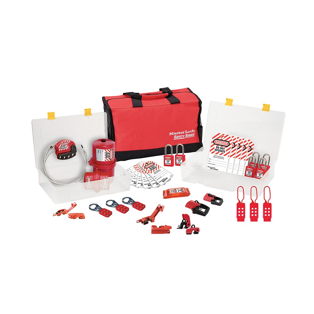 Trousse de matériel de consignation éléctrique avec matériel haut de gamme