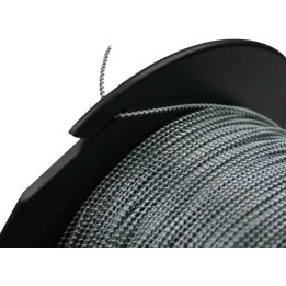 Bobine de fil perlé galvanisé, Ø 1 mm, 100 m