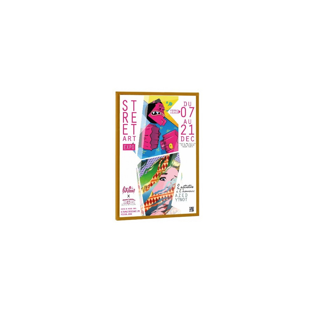 Cadres Clic-Clac couleurs - coins angles droits