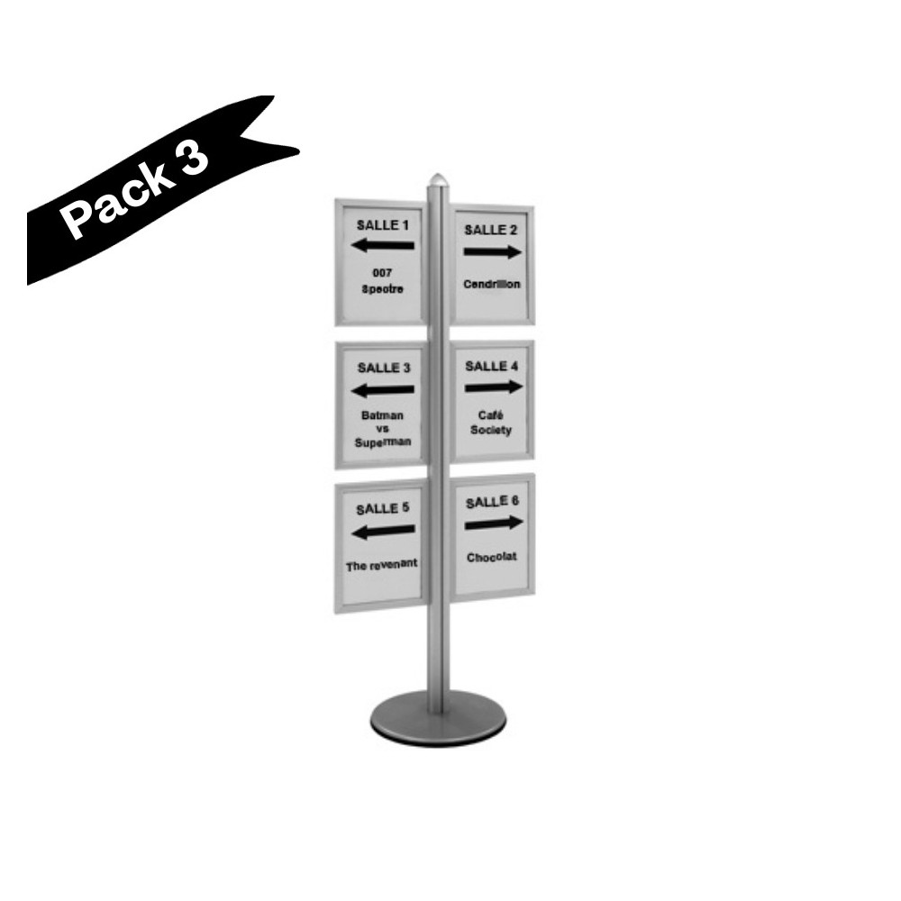 Présentoirs multifonctions - Double-faces