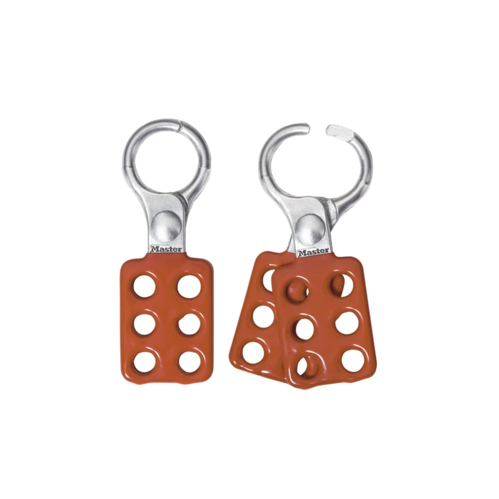Crochet Aluminium pour 6 cadenas de consignation - Ø25 mm et anse Ø6mm
