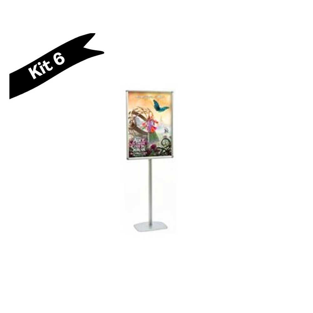 Porte-affiches Cadro-Clic sur pied