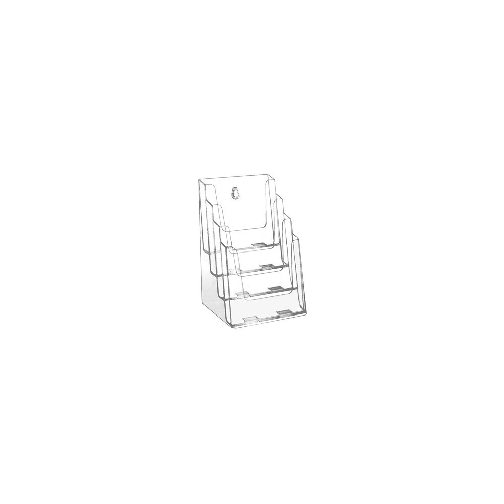 Porte-brochures de comptoir multi-cases