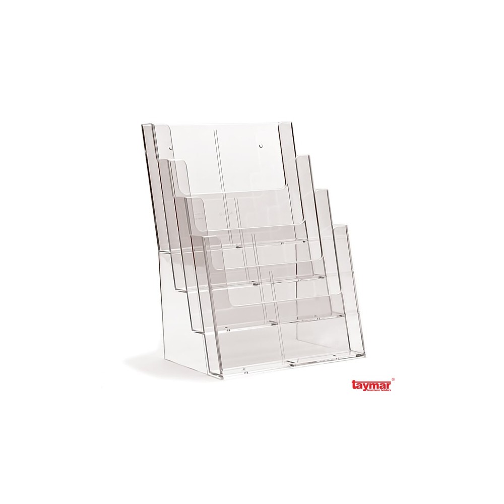 Porte-brochures de comptoir multi-cases