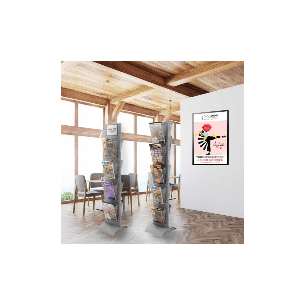Totem brochures Info-Displays double-faces