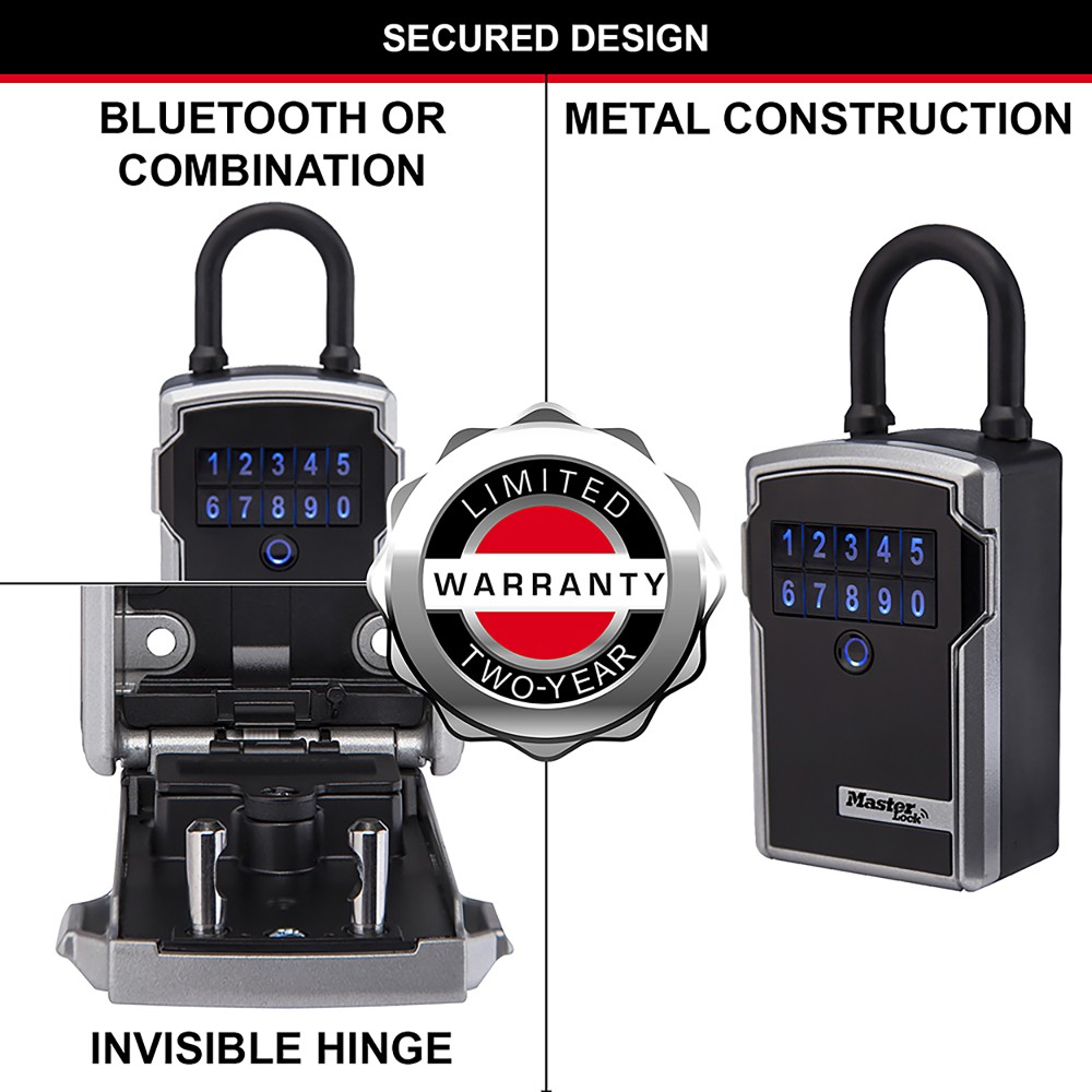 Boîte à clés Select Access SMART™ Bluetooth, à anse - Format M - Usage extérieur