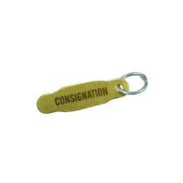 Etiquette laiton pour cadenas (sachet de 12) avec gravage