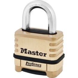Cadenas ProSeries en laiton à combinaison reprogrammable, 3 configurations d'anse disponibles - Anse standard (24 × 27 mm)