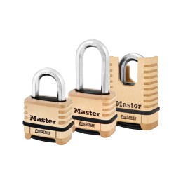 Cadenas ProSeries en laiton à combinaison reprogrammable, 3 configurations d'anse disponibles