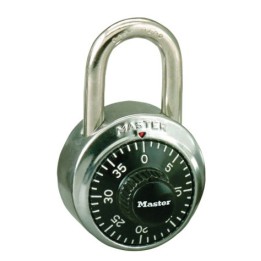 Cadenas à combinaison avec corps en acier inoxydable renforcé - Avec traçabilité des clés, 3 hauteurs d'anse disponibles - Anse 