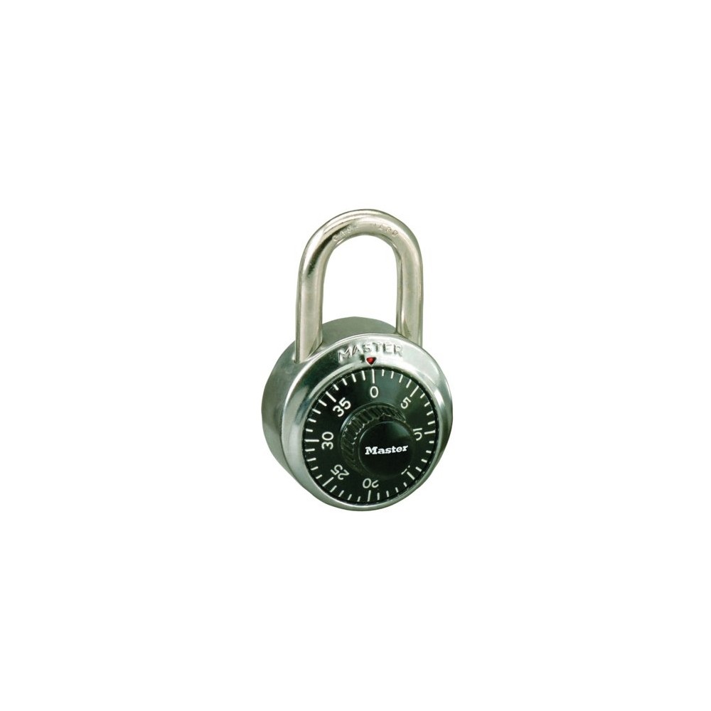 Cadenas à combinaison avec corps en acier inoxydable renforcé - Avec traçabilité des clés, 3 hauteurs d'anse disponibles - Anse 