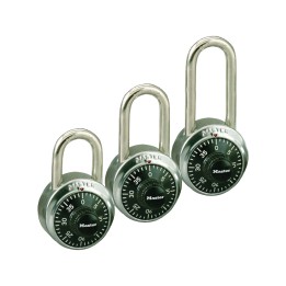 Cadenas à combinaison avec corps en acier inoxydable renforcé - Avec traçabilité des clés, 3 hauteurs d'anse disponibles