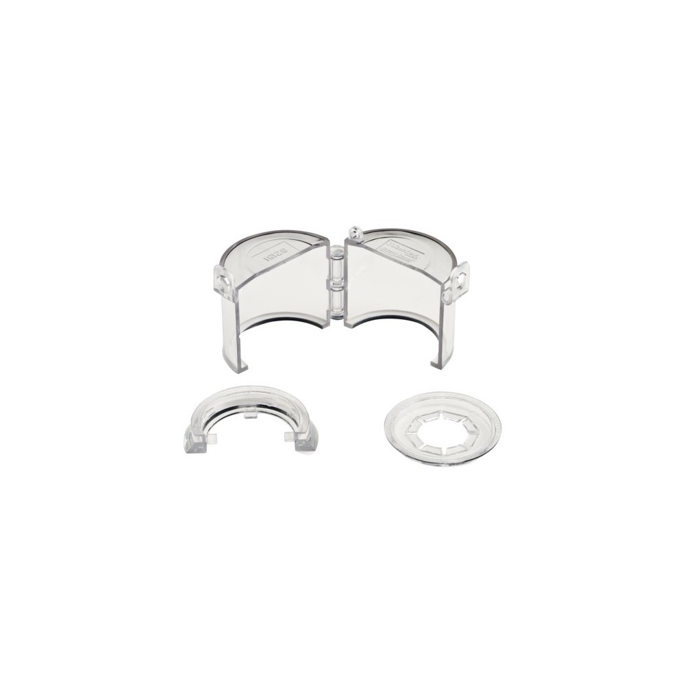 Bloque bouton-poussoir, Couvercle pour interrupteur rotatif Ø22,5 et Ø30,5 mm - base fixe ou amovible au choix - Base amovible