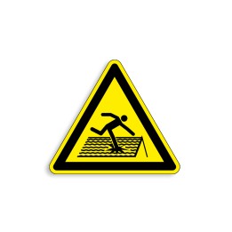 W036 - Toiture fragile, Étiquettes et panneaux de Danger