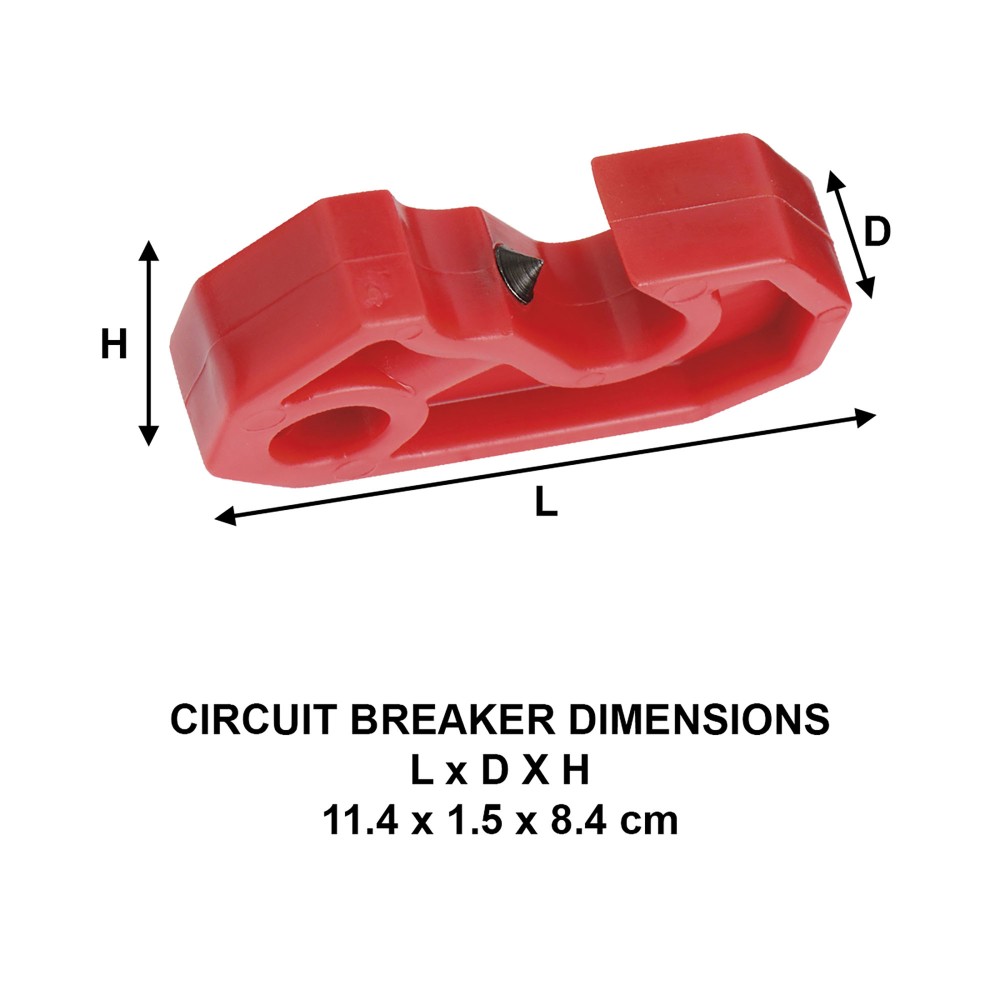 Bloque disjoncteur miniature Universelle avec vis pointeau, puissance 120/240V, 2 versions disponibles - Standard