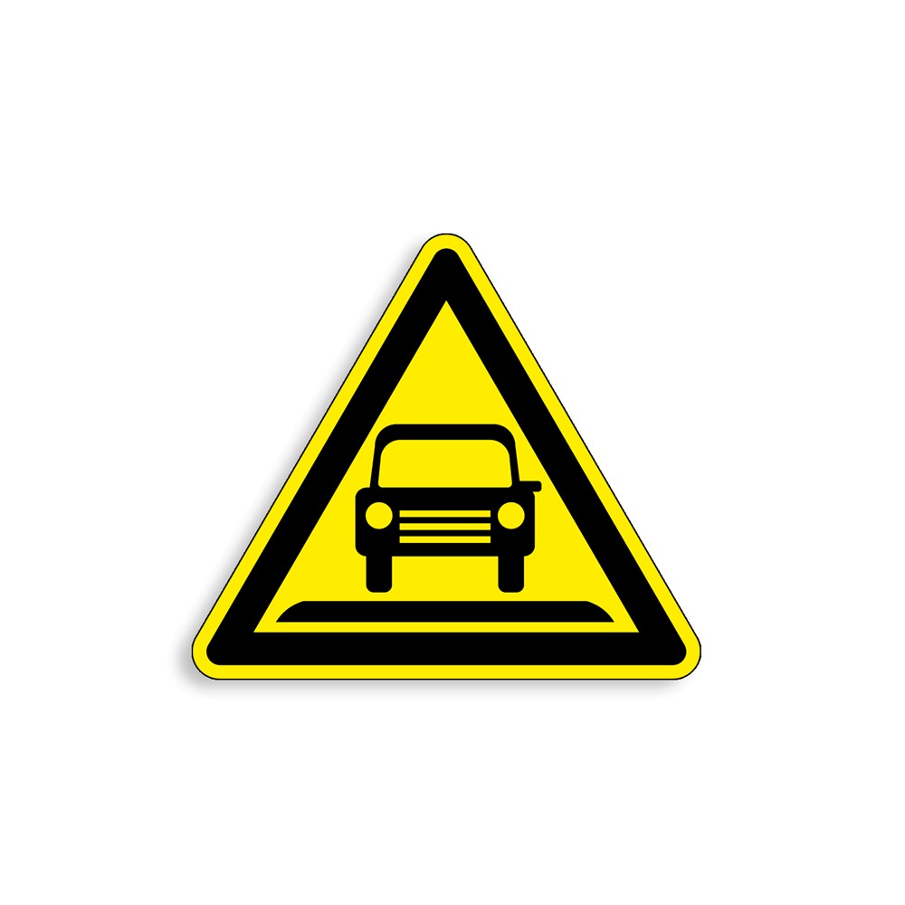 W198 - Ralentisseur, Étiquettes et panneaux de Danger