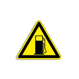 W204 - Carburant, Étiquettes et panneaux de Danger
