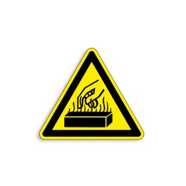 W226 - Risque de brûlure, Étiquettes et panneaux de Danger