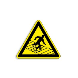 W253 - Risque de trébuchement, Étiquettes et panneaux de Danger