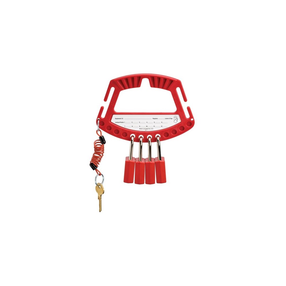 Caddy et support pour cadenas de Consignation