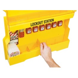 Station de Consignation stockage du pour matériel, 393 x 596 x 114 mm. Livrée vide