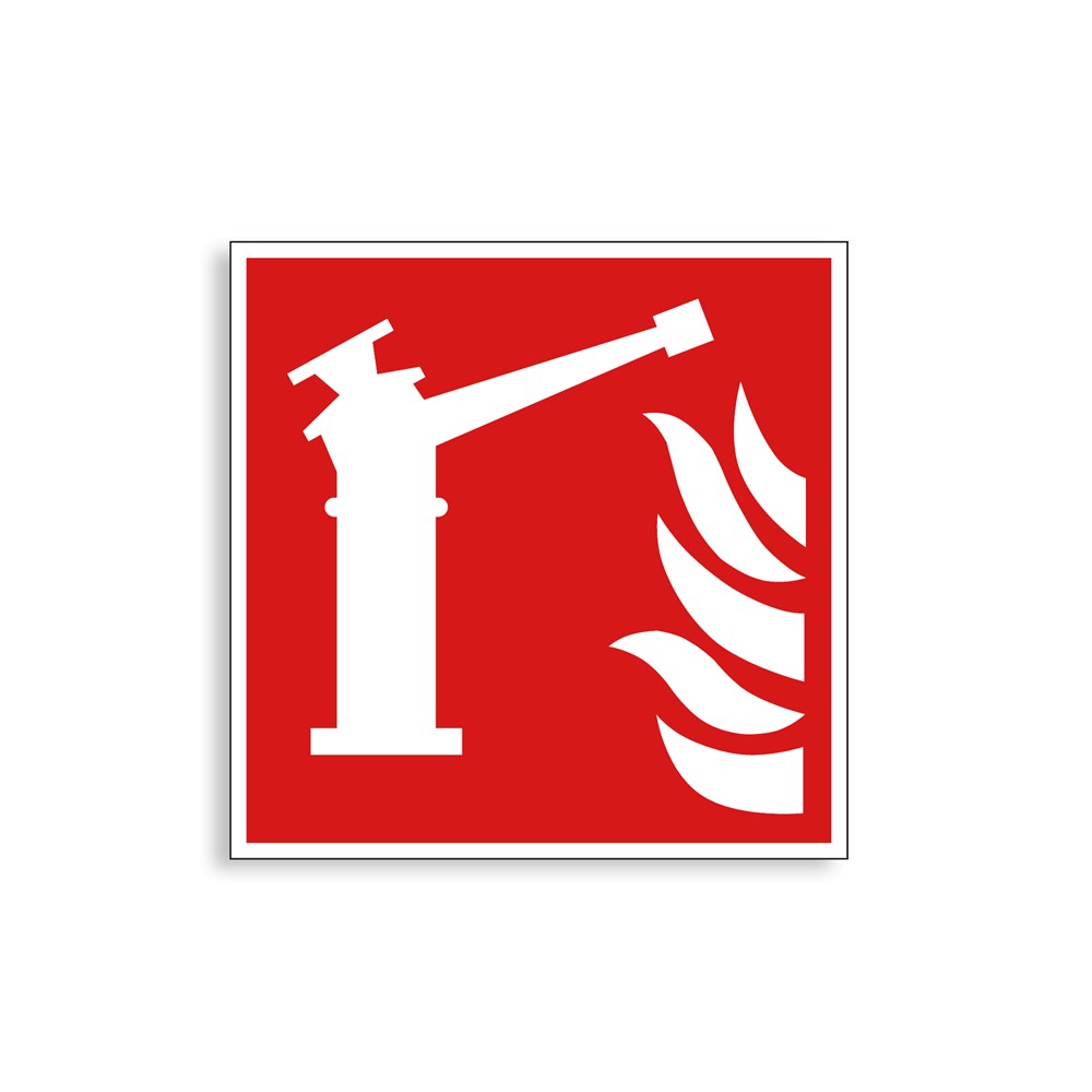 F015 - Moniteur d'incendie, Étiquettes et panneaux d'Incendie