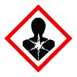 Pictogramme SGH08 - Risques mutagènes, respiratoires, cancérigènes ou pour la reproduction