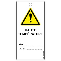 "Haute température", différents formats et matières au choix