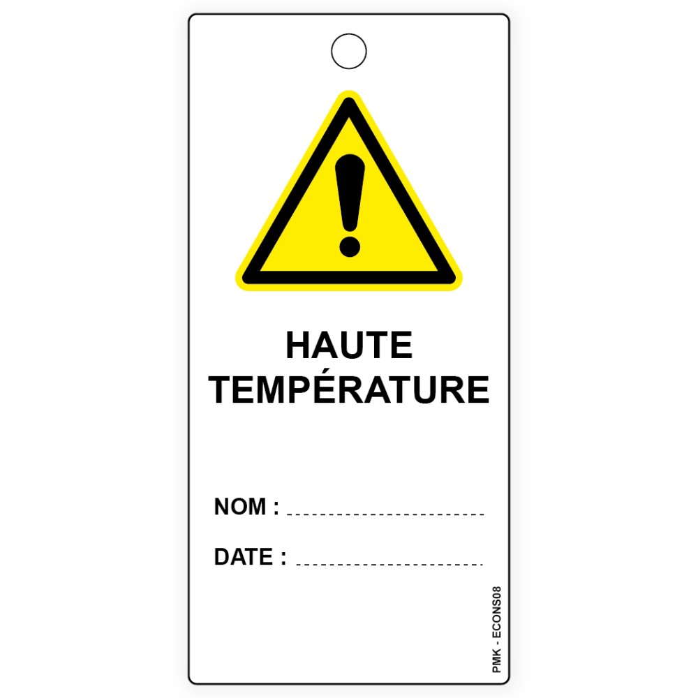 "Haute température", différents formats et matières au choix