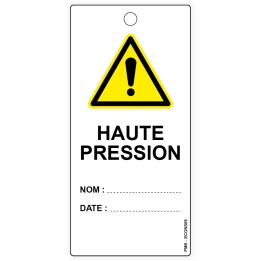 "Haute pression", différents formats et matières au choix