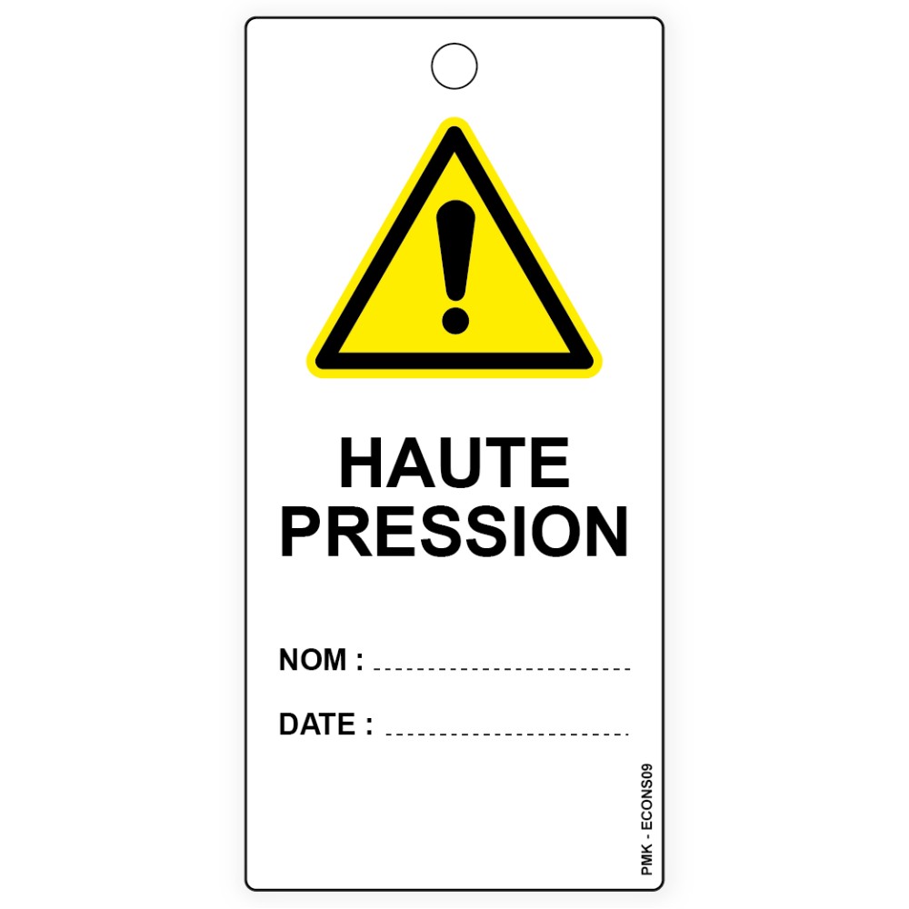 "Haute pression", différents formats et matières au choix