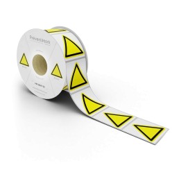 Rouleaux danger prédécoupés et pré-imprimés - 50 x 50 mm