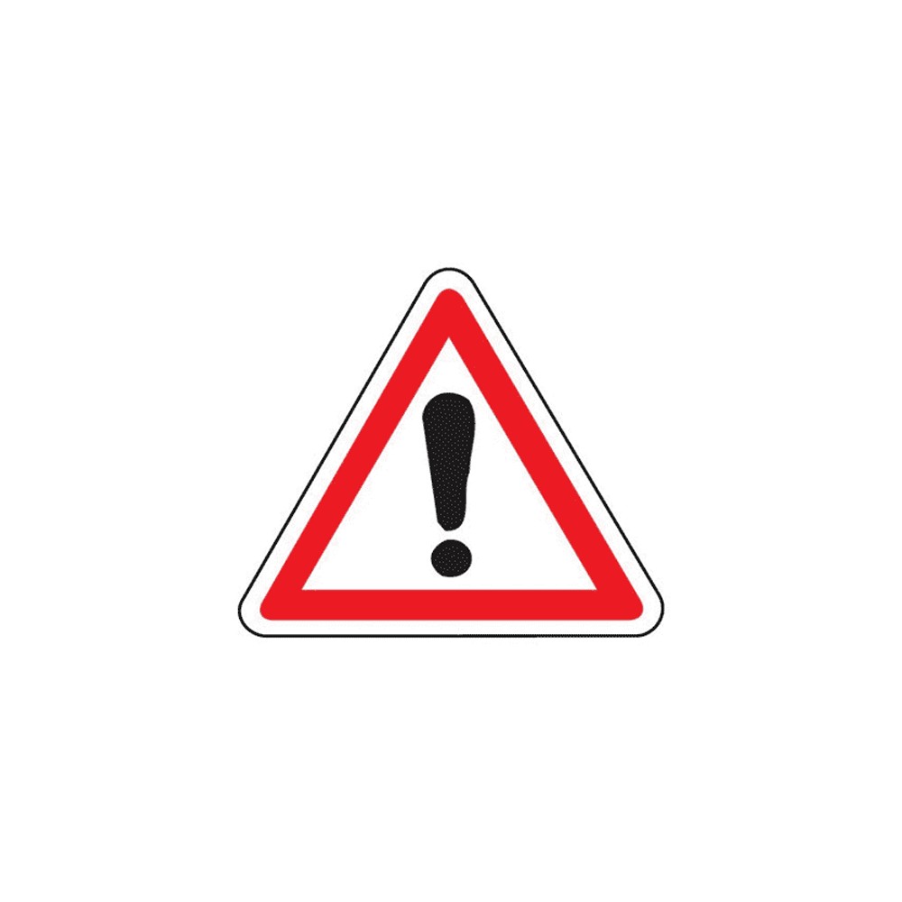 Panneau danger A14
