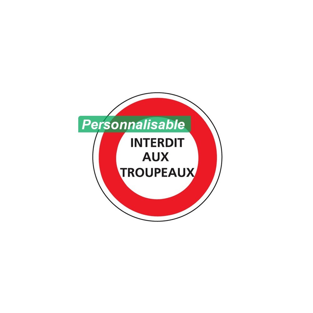 Panneau autres interdictions B19