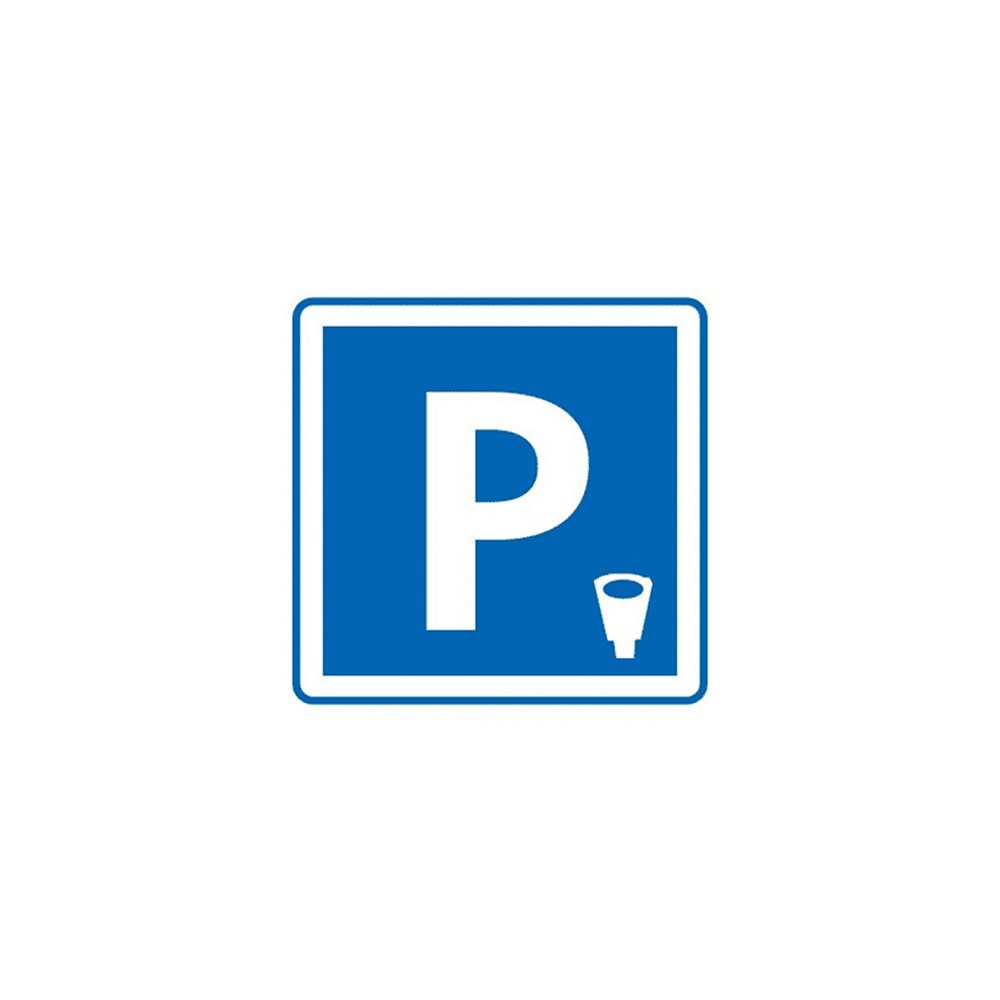 Panneau parking payant C1c
