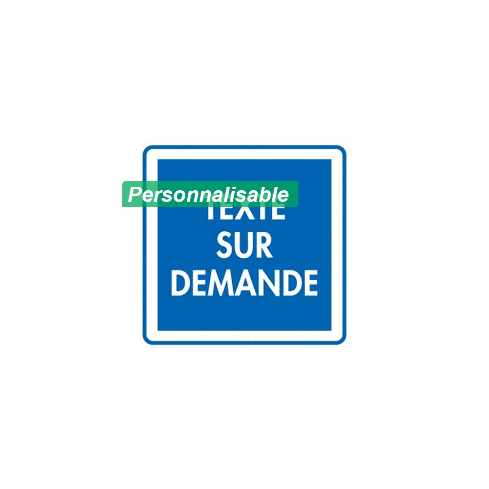 Panneau indications diverses C50