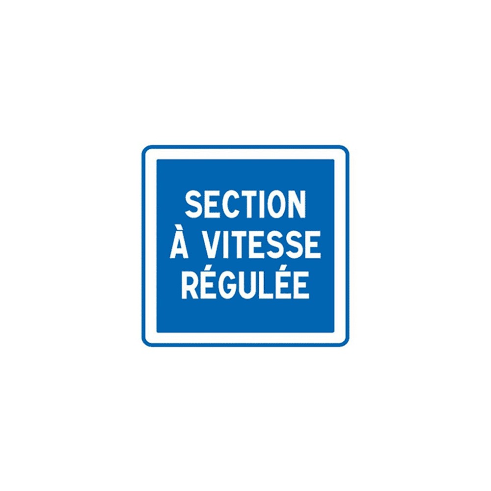 Panneau section à vitesse régulée C51a