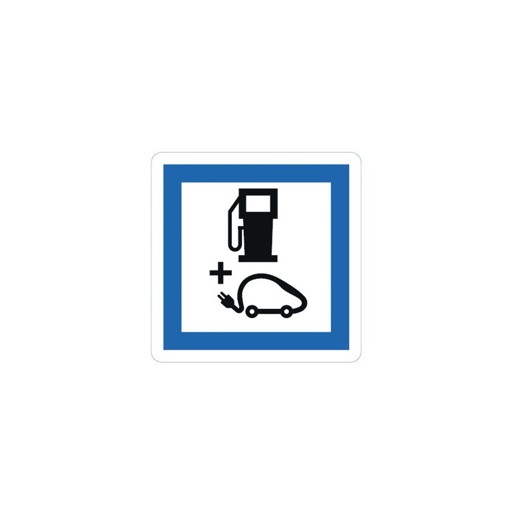 Panneau poste de distribution de carburant pour recharge des véhicules électriques CE15g