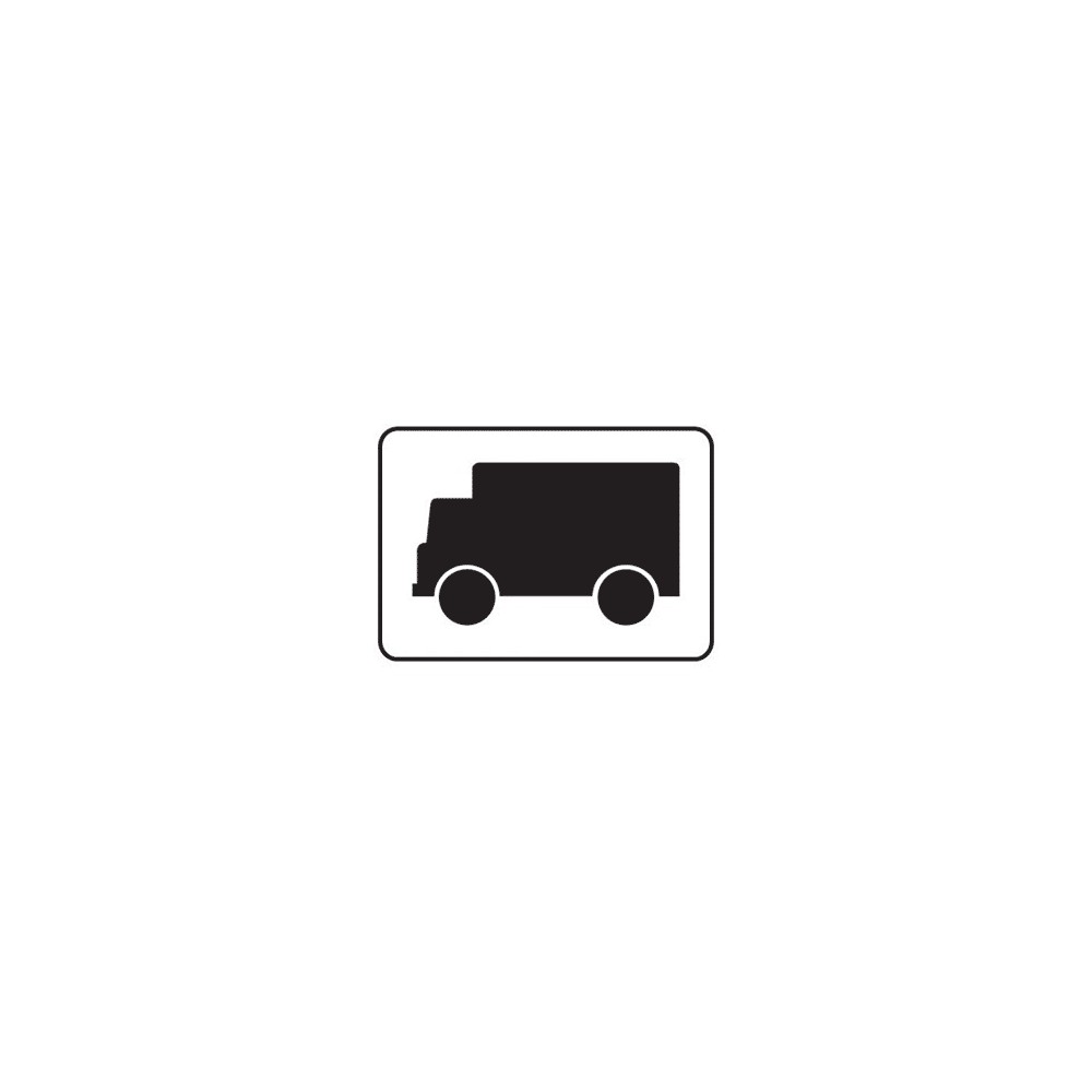 Panonceau transport de marchandises M4g