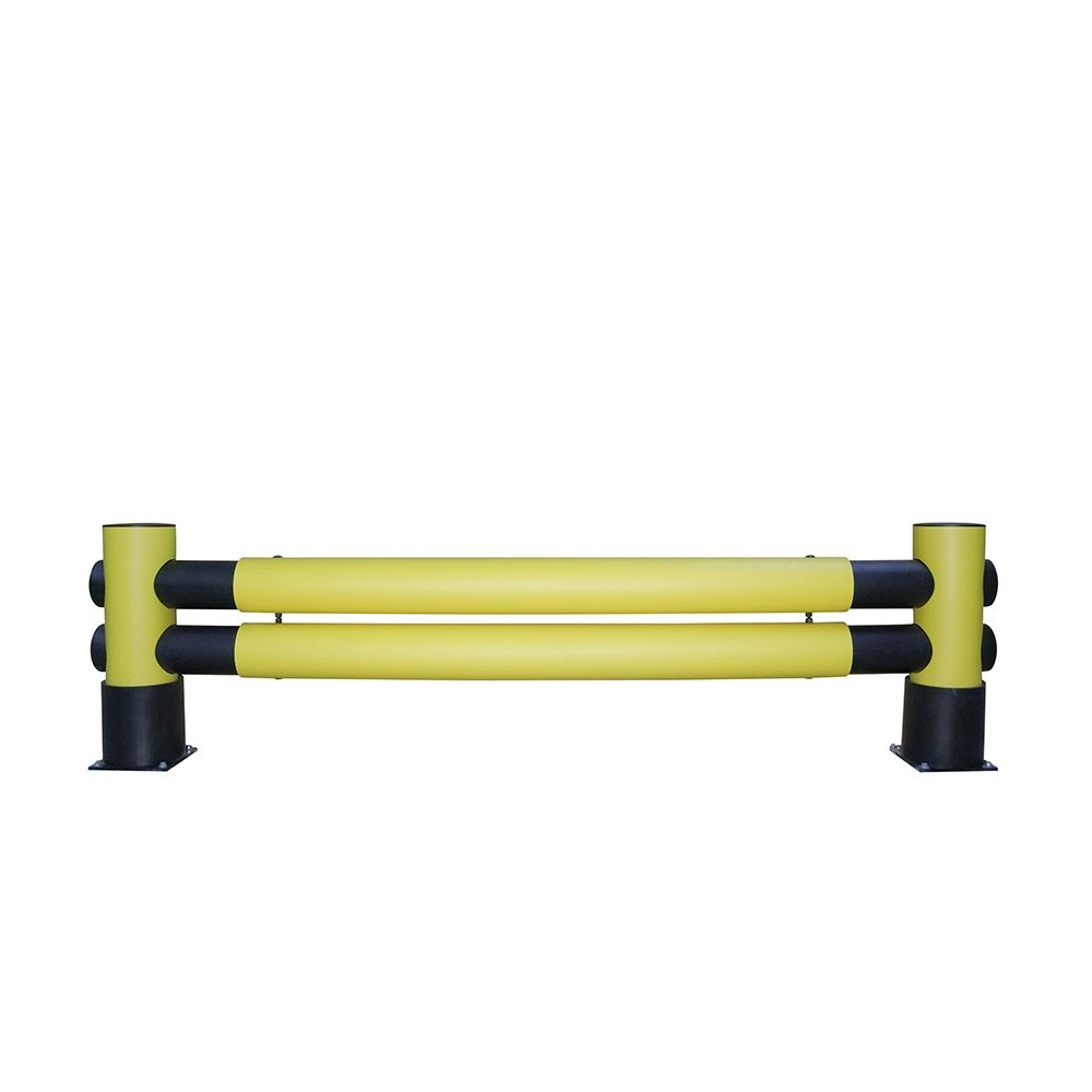 Barrière fin rayon tube double 2500 mm