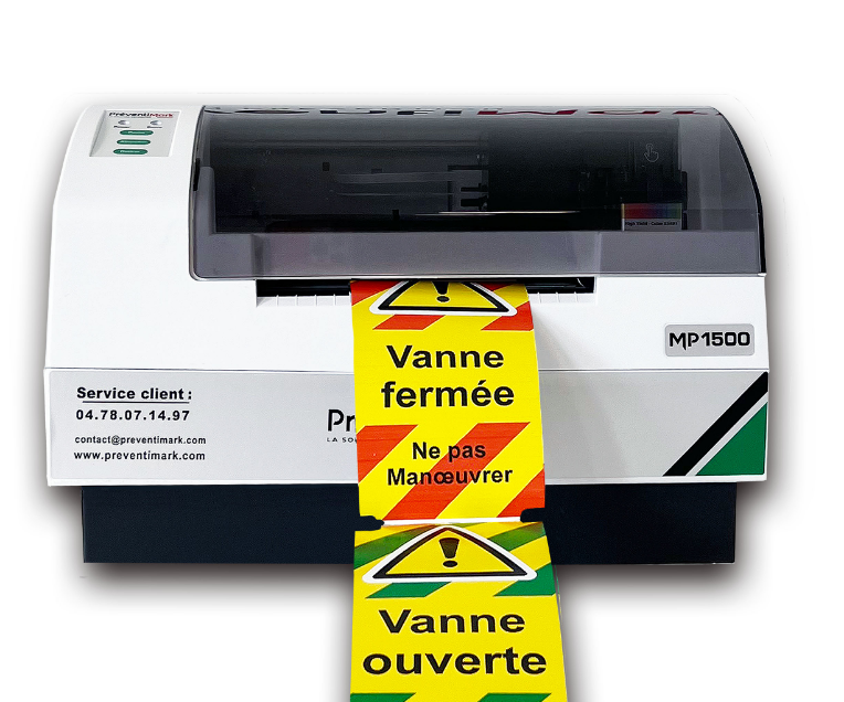 MP1500 Imprimante signalétique d'étiquettes multicolores